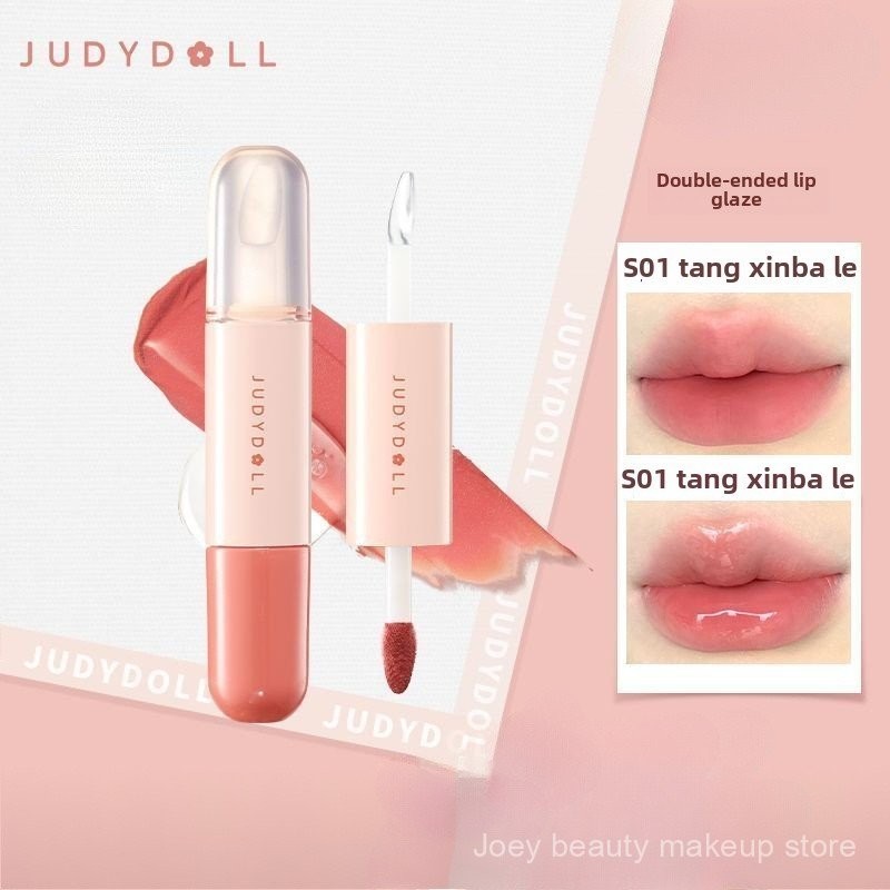 Judydoll son bóng hai đầu son bóng gương mờ hai trong một m6ep