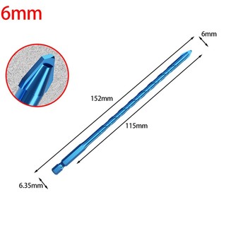 [Fuxin] Mũi khoan lệch tâm Mũi khoan gạch thủy tinh 6-12mm Mũi khoan tam giác bằng đá