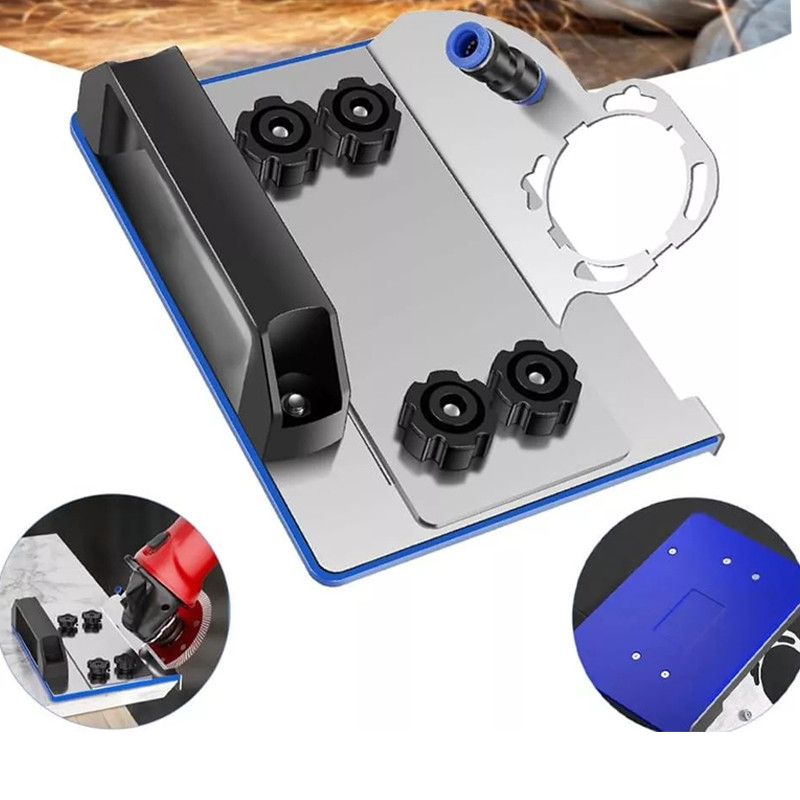 Bàn cắt mòi gạch bàn cắt vát 45 độ lắp máy cắt cầm tay máy cắt góc máy cắt cầm tay Khung Gá Máy Mài Góc 45 Độ