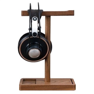 Headphone Stand Wood Wooden Headset Stand for Desk Rustic Desktop Headphone Hanger Universal Headphone Holder for fotvn