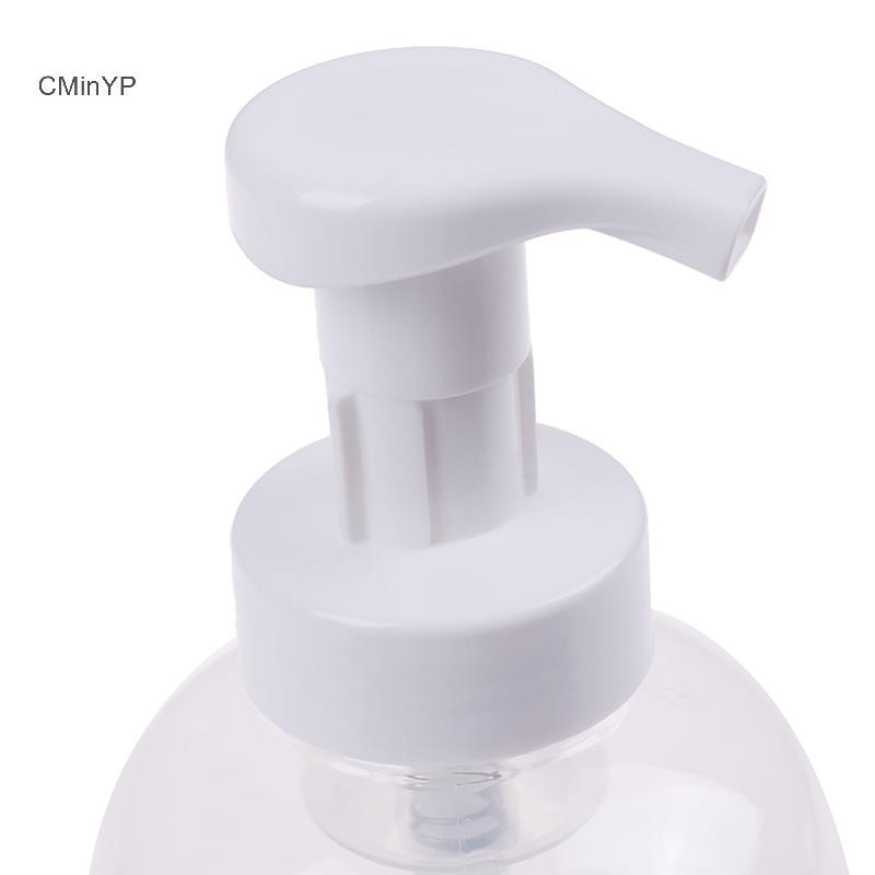 Cminyp 1 Chai tạo bọt trong suốt 500ml Hộp đựng xà phòng tạo bọt bơm xà phòng Glory