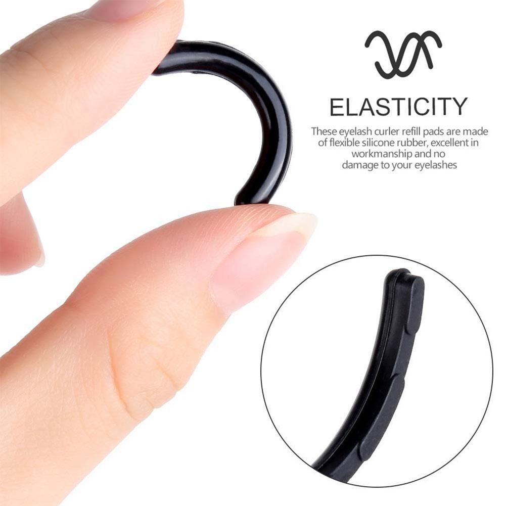 Kẹp Lông Mi Thay Thế Dải Miếng Đệm Cao Su Chơi Miếng Lót Cao Cấp Silicon Co Giãn Lông Mi Thay Thế B1u5