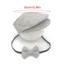 KIN 2 Chiếc Đạo Cụ Chụp Ảnh Sơ Sinh Bé Đạt Đỉnh Bò Mũ Màu Trơn Dây Buộc