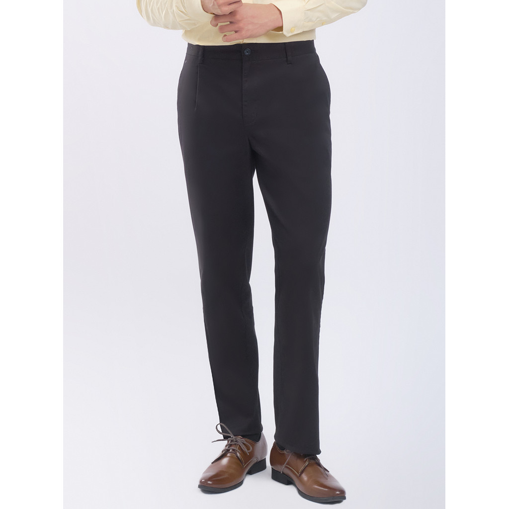 Quần khaki 0ly VIETTIEN SMART CASUAL vải spandex phom regular VT00000141