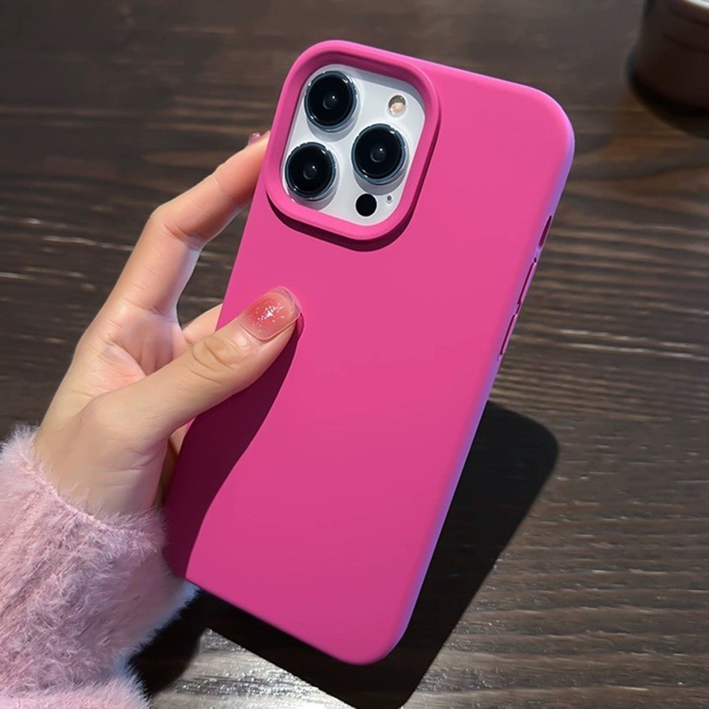 Ốp Silicon Lỏng Cho iPhone 17 Pro Max 16 Plus 15 Pro Max 14 13 12 11 Vỏ Bảo Vệ Chống Sốc