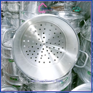 [CHÍNH HÃNG] CHÕ HẤP ĐỒ XÔI NHÔM SIZE 44cm TRƯỜNG THÀNH CAO CẤP HẤP 14KG GẠO, LOẠI 1 DÀY - Phương Trang