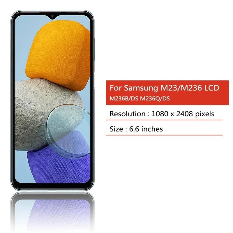Ips LCD Cho  M23 M236 A23 4G A235 A23 5G A236 Màn Hình Hiển Thị Màn Hình Cảm Ứng