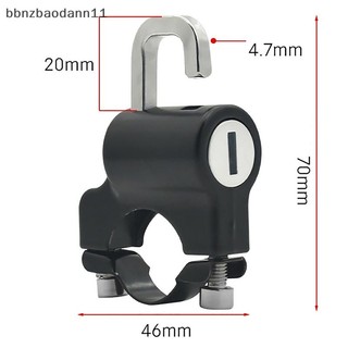 [Bbnzdd] Khóa mũ bảo hiểm xe đạp điện đa năng Khóa kim loại chống trộm Khóa móc cố định Khóa mũ bảo hiểm BVAH