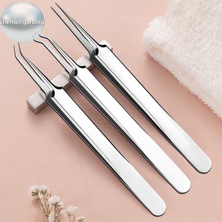 Chenlongshang 8CM Cell Pimples Blackhead Clip Nhíp Thẩm Mỹ Viện Cạo Đặc Biệt Đóng Hiện Vật Hỗ trợ giảm mụn Dụng Cụ EN
