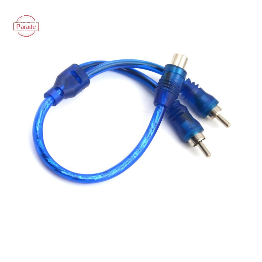 Parade 1 Nữ Đến 2 Nam Bộ Chia Âm Thanh Nổi Y Adapter Cáp Kết Nối Dây VN