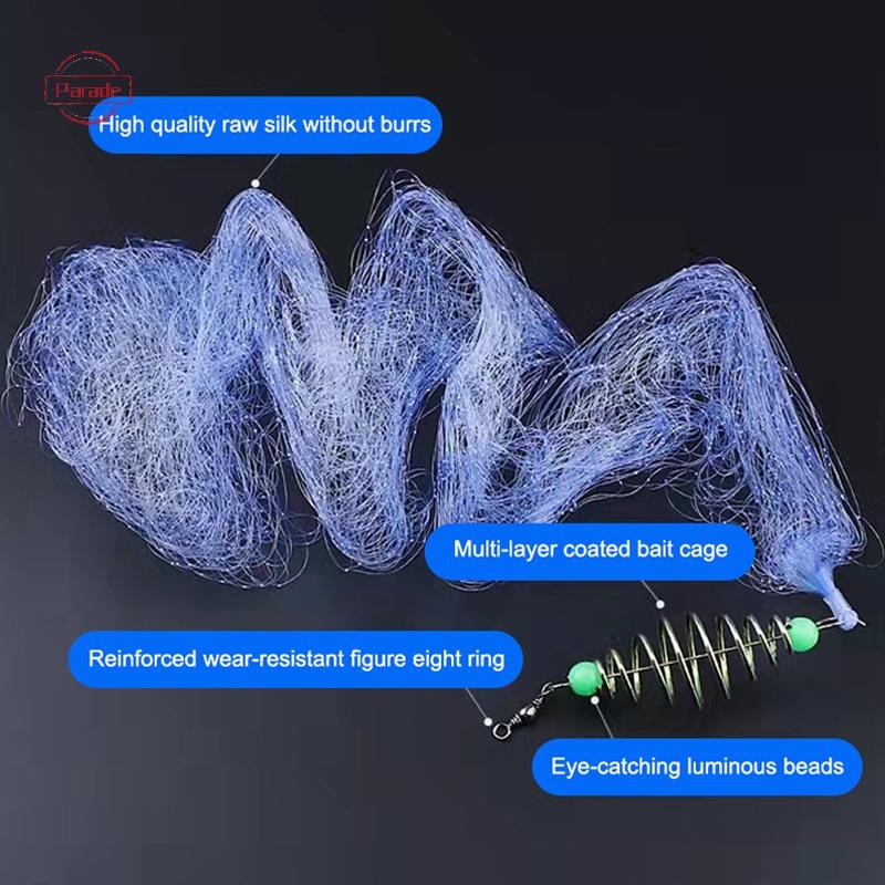 Diễu Hành Lưới Lưới Lưới Dạ Quang Hạt Lưới Cá Biển Lưới Câu Cá Đồng Bãi Cỏ Bãi Cỏ Đúc Gill s Dụng Cụ Câu Cá VN