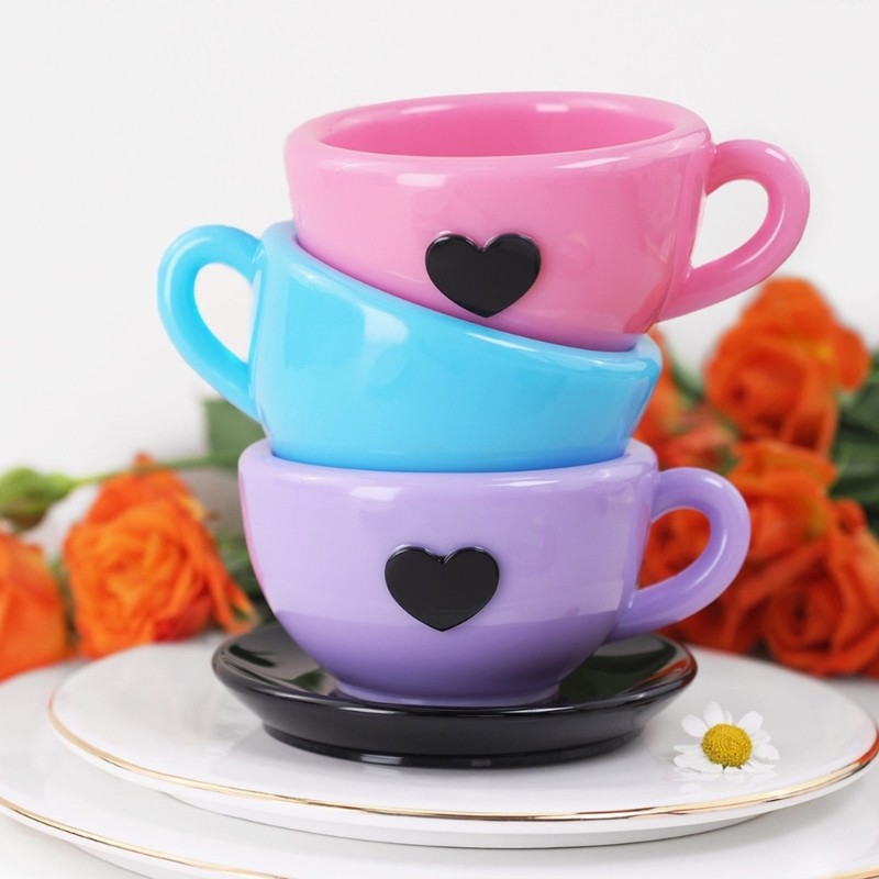 Inste Dễ Dàng Phát Hành Khuôn Silicon Teacup Giá Đỡ Khuôn Nghệ Thuật Và Thủ Công Dụng Cụ Thích Hợp Cho Thủ Công Người Hâm Mộ Hiện Tại
