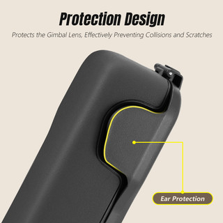 Dành cho vỏ bảo vệ chống va chạm DJI Osmo Pocket 3, vỏ bảo vệ chống rơi, gimbal cầm tay, phụ kiện máy ảnh thể thao Pocket 3