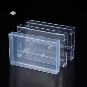 Maybest 1 Băng Cassette Hộp Bảo Quản Trong Suốt Âm Thanh Ghi Từ Tính Hộp Băng Trống Hộp Chống Bụi {VN}