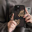 ibumpers Ốp Lưng IPhone Họa Tiết Dâu Da Báo Độc Đáo Thời Trang Ốp Điện Thoại Dày Dặn Silicon Mềm Chống Sốc Chống Bẩn Cho IPhone 16 15 14 12 13 11 Pro Max IP 7 8 Plus X XS XR