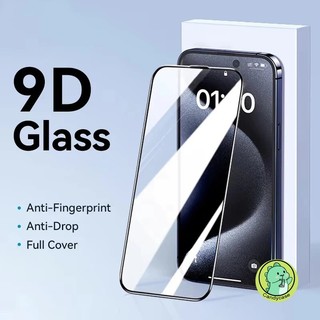 Kính cường lực toàn diện 9D cho iPhone 16E 16 Pro Max 15 14 Plus 13 12 Mini 11 Pro Max XR XS Max X 8 7 6 6s Plus SE3 SE2 Phim bảo vệ màn hình sang trọng