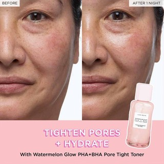 Glow Recipe Watermelon Glow PHA + BHA Pore-Tight Toner 40ml Moisturize Gentle