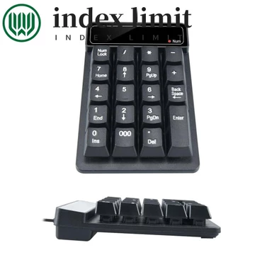 Bàn phím số không dây INDEX LIMIT 2.4G, Bàn phím có dây 19 phím Bàn phím nhỏ Bluetooth, Cảm giác cơ học Bàn phím số USB Mini chống nước di động