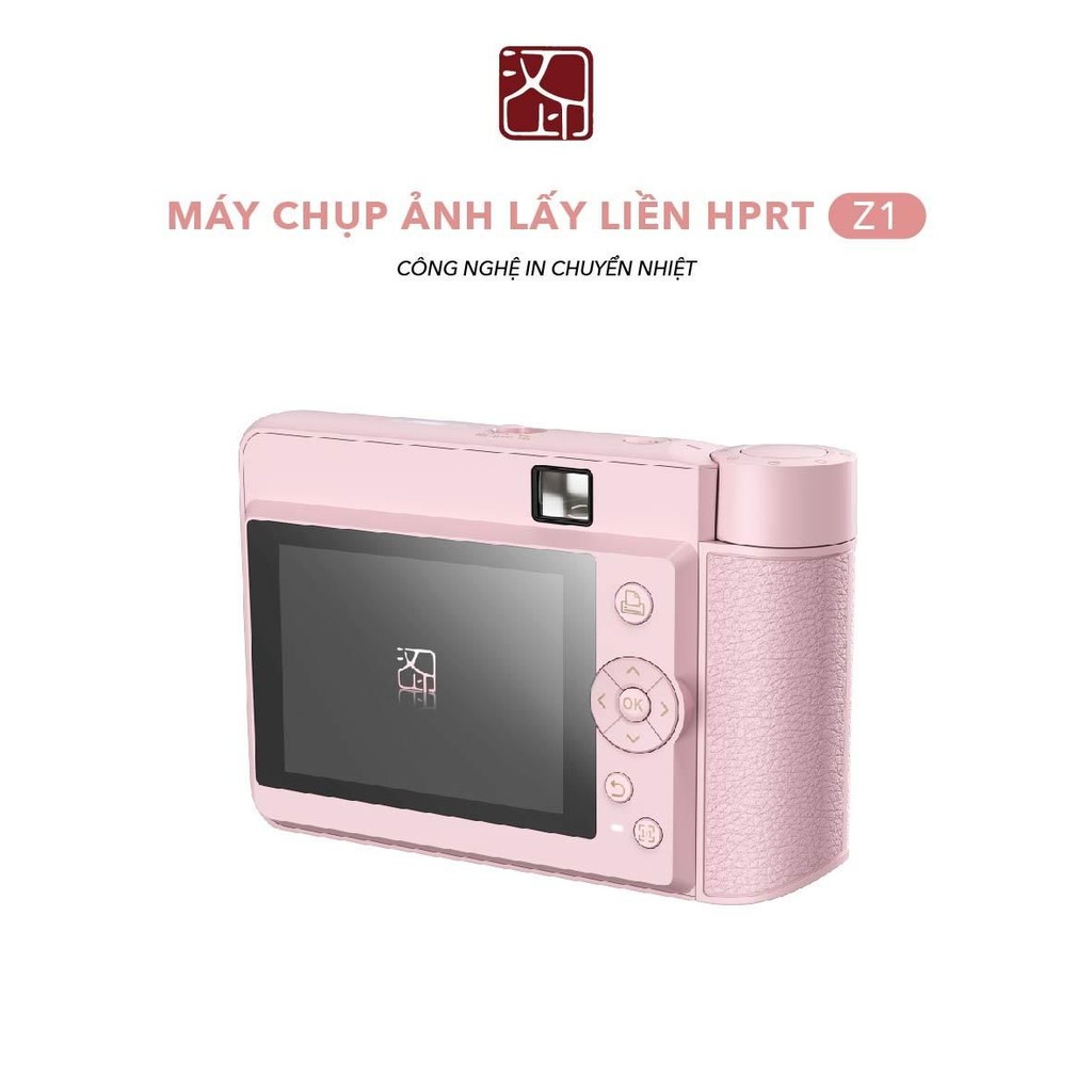 [ Hỏa Tốc HCM ] Máy chụp ảnh lấy liền Z1 HPRT Bluetooth 5.2 Lấy nét tự động Ảnh động AR
