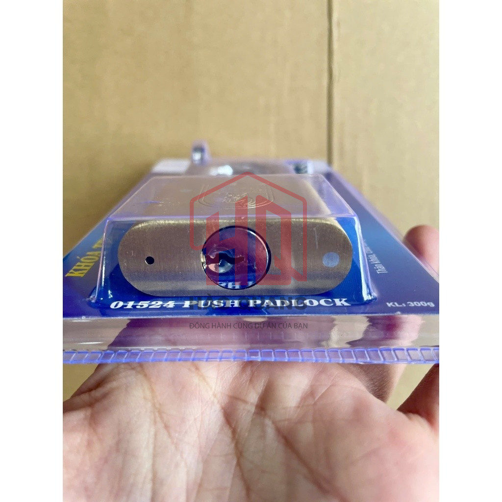 Khóa Việt Tiệp 01524 – Càng Dài 5cm Tiện Dụng, Khóa Treo Chống Trộm