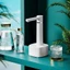 Máy bơm nước điện ICUCKO, Máy phân phối nước tự động điều chỉnh 3 bánh 2 trong 1, Đơn giản có chân đế Sạc USB Máy hút nước thông minh cho nhà bếp gia đình