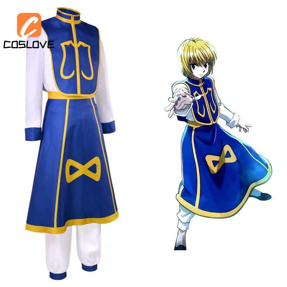 Anime Hunter x Hunter Kurapika Cosplay Quần Áo Trọn Bộ Trang Phục Phù Hợp Với Người Lớn Trang Phục Hóa Trang Tiệc Halloween Hiệu Suất Cosplay