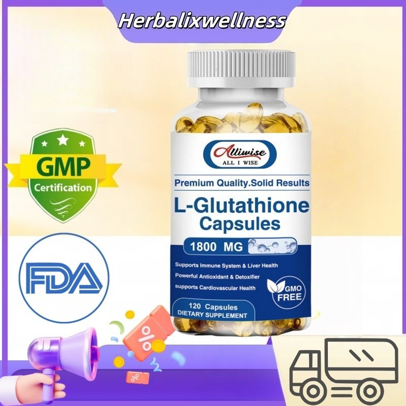 Alliwise-L-Glutathione Capsules，Hỗ trợ hệ thống miễn dịch và sức khỏe gan, sức khỏe tim mạch