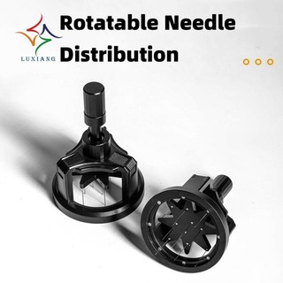 [luxiang.vn] WDT Tool Công cụ phân phối Espresso có đáy từ tính, Công cụ khuấy Espresso có độ sâu có thể điều chỉnh, Nhà phân phối kim