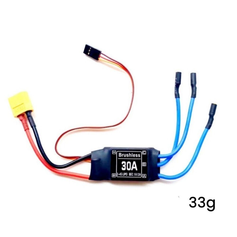 Bộ điều khiển tốc độ điện tử SIMPLEAID, Đầu chuối 3,5MM 5V 3A UBEC ESC không chổi than, Sử dụng dễ dàng Bộ phận máy bay RC 2-4S 30A 40A cho máy bay trực thăng RC FPV