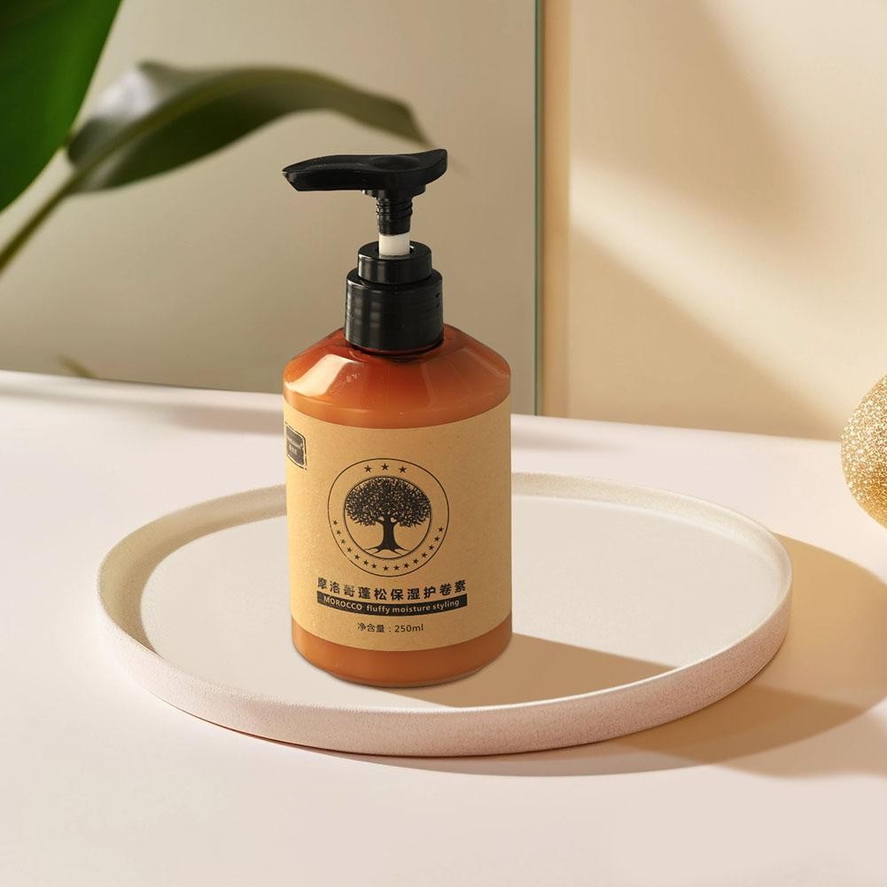 250ml Nữ Volumizing Và Nuôi Dưỡng Uốn Co Giãn Kem Tạo Kiểu Gel Co Giãn K0r7