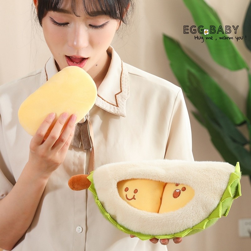 Mô phỏng Durian Đồ chơi sang trọng Búp bê sầu riêng ngon Sáng tạo Búp bê trái cây Quà tặng cho bạn bè Quà tặng sinh nhật