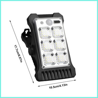 Kẹp đèn năng lượng mặt trời cảm biến chống nước ngoài trời, chuyển động, an ninh IP65, chống nước