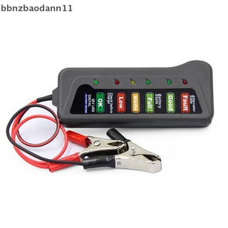 [Bbnzdd] Máy kiểm tra ô tô 12V Máy phát điện kỹ thuật số 6 đèn LED Hiển thị Công cụ chẩn đoán