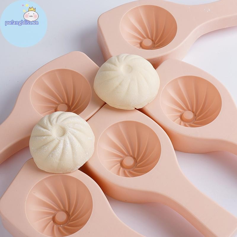 Pufangbliss Nhà Bếp Handmade Bánh Ngọt Bun Làm Khuôn Trung Quốc Baozi Khuôn Cầm Tay Nướng Bánh Và Bánh Ngọt Hấp Dụng Cụ Nhồi Bông Nhà Bếp VN