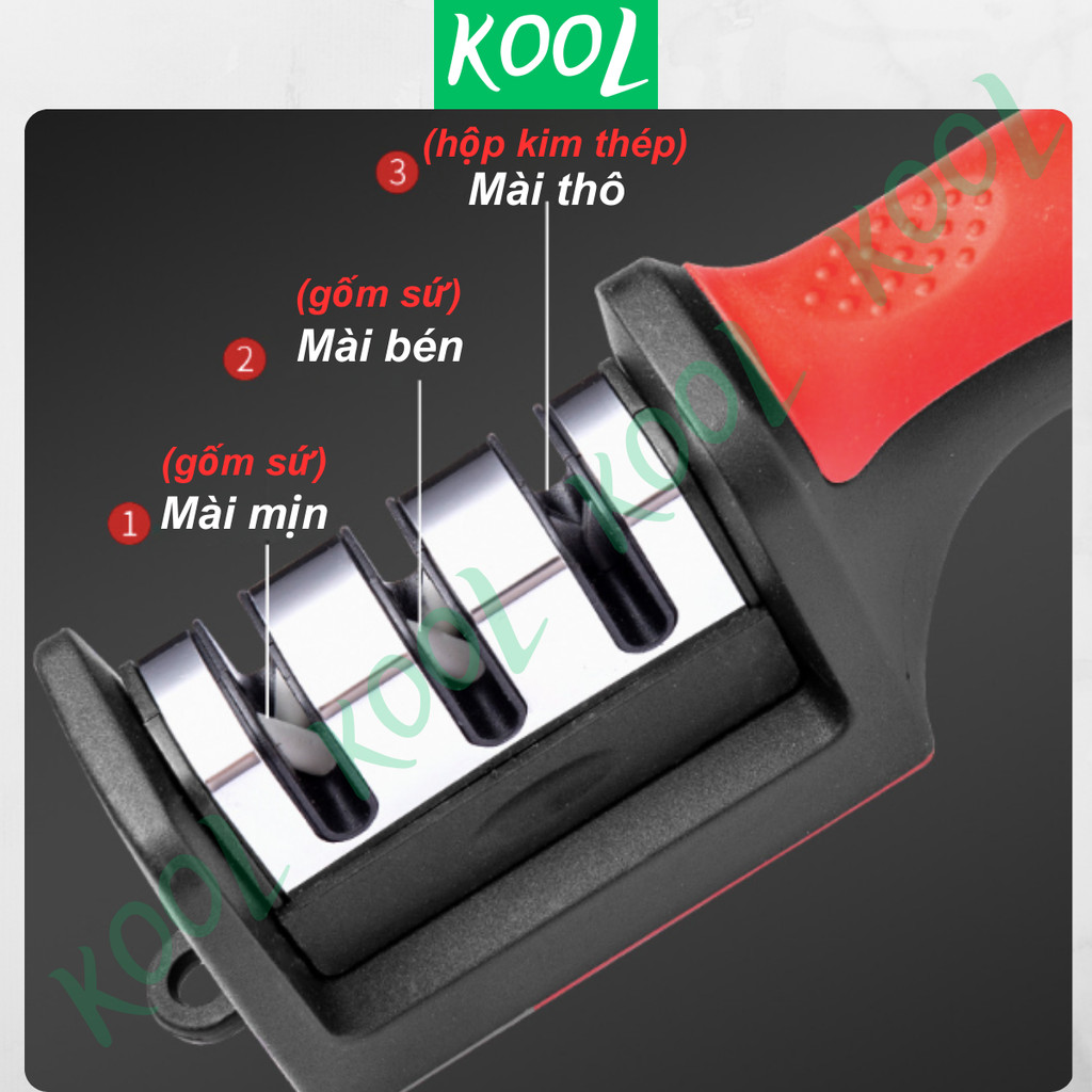 Dụng cụ mài dao kéo số 1 KOOL, đồ mài dao kéo, mài đa năng, thiết bị mài dao, máy mài dao  - RB02521