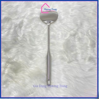 Sạn Xẻng Chiên Xào Inox 304 - Tay Cầm Dài 37cm, Độ Bền Cao, An Toàn Cho Sức Khỏe - Phương Trang