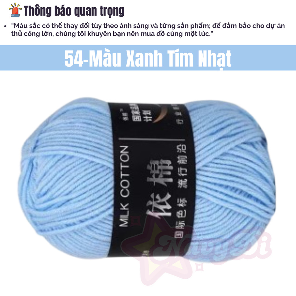 54-Màu Xanh Tím Nhạt