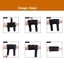 Nẹp khuỷu tay CODECOVED, Hỗ trợ ổn định khuỷu tay tay dày, Dây đai có thể tháo rời chống trượt có thể điều chỉnh thoải mái Bảo vệ khớp tay Đi bộ đường dài
