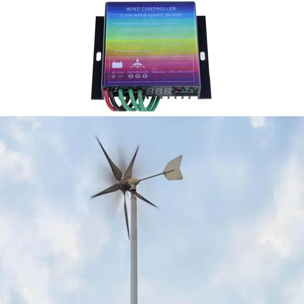 Wind Turbine Light Wind Lightweight Wind Turbine Controller Protection ...