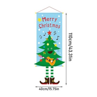 ASDFGER Treo Cờ, Ông Già Noel 110cm Giáng Sinh Móc Treo Cờ, Người Tuyết Navidad EIK Giáng Sinh Phông Nền Trang Trí Tiệc