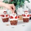 TUYỆT VỜI 10 Hộp Kẹo, Giấy Hộp Quà Giáng Sinh, Trang Trí Tiệc Hoạt Hình Ông Già Noel Vui Vẻ Chủ Đề Quà Giáng Tặng Bao Bì Túi Bánh Sô Cô La