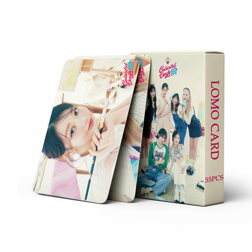 Linxx 55 Chiếc IVE Nhiều Màu Sắc Ngày Album Lomo Card Kpop Photocards Bưu Thiếp Series
