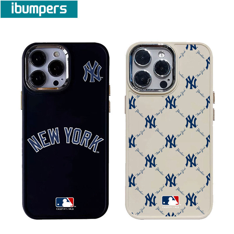 ibumpers Ốp Lưng IPhone MLB LOS ANGELES DODGERS Ốp Điện Thoại Silicon Mềm Sang Chảnh Chống Bẩn Chống Sốc Cho IPhone 16 15 14 12 13 11 Pro Max IP 7 8 Plus X XS XR