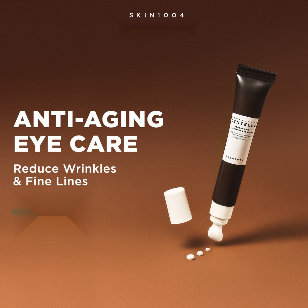 Kem dưỡng mắt SKIN1004 Madagascar Centella Probio-Cica Bakuchiol, Thích hợp chống nhăn, làm mờ nếp nhăn và giảm quầng thâm (Nhẹ và không gây kích ứng)