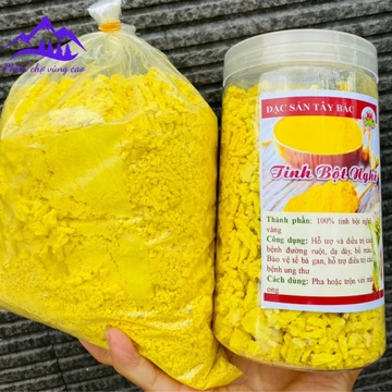 Tinh bột nghệ nano curcumin nguyên chất Tây Bắc tinh chế thủ công. Tinh bột nghệ vàng, đỏ uống, trộn mật ong thuận thiên