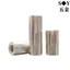 Ống lót bằng thép Carbon Lỗ bên trong M10M11M12M13 Đường kính ngoài 18mm / 20mm Miếng đệm rỗng Tay áo hình trụ dày Ống lót mở rộng Tay vít Tay áo bằng sắt Miếng đệm tay áo bằng thép cao