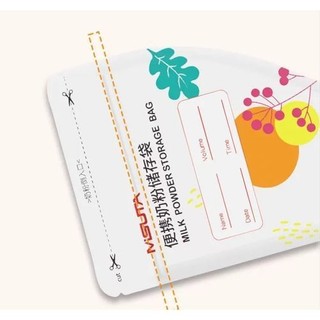 Túi Đựng Sữa Bột Misuta Hộp 30 Túi 50g Tương Đương 300ml Sữa, Túi Đựng Sữa Công Thức Tiện Lợi Cho Bé