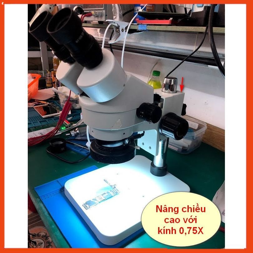 Ống kính phóng to 1.5X cho kính hiển vi WD45