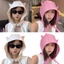 PCF * Mũ chống nắng theo chủ đề quỷ hợp thời trang Unisex Mũ sừng quỷ cắm trại đi bộ đường dài Mũ du lịch để đi nghỉ và sử dụng hàng ngày