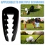 Công cụ chiều cao Tee Golf DARON, Bộ định độ sâu Tee Golf bền có thể điều chỉnh, Dễ sử dụng Dụng cụ kéo năm độ cao bằng nhựa Hỗ trợ huấn luyện chơi gôn Phụ kiện chơi gôn